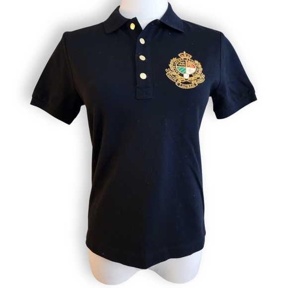 Vintage Black Ralph Lauren Polo Women's S